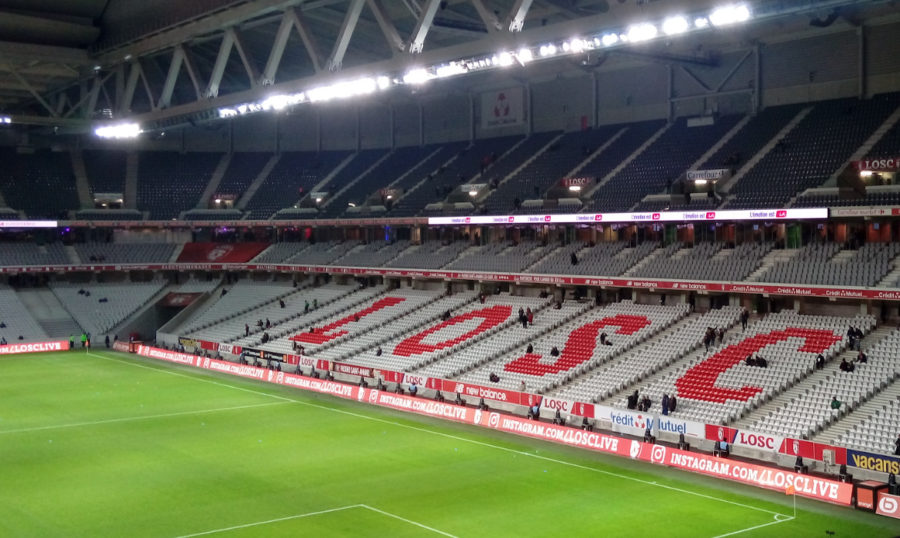 Football Lille Osc Losc Ligue 1 Stade Pierre Mauroy Supporterhéninois ...